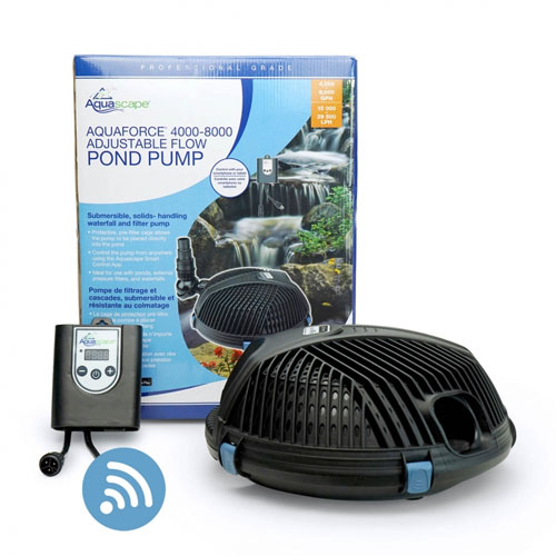 Aquascape AquaForce 4000-8000 Adjustable Solids-Handling Pond Pump