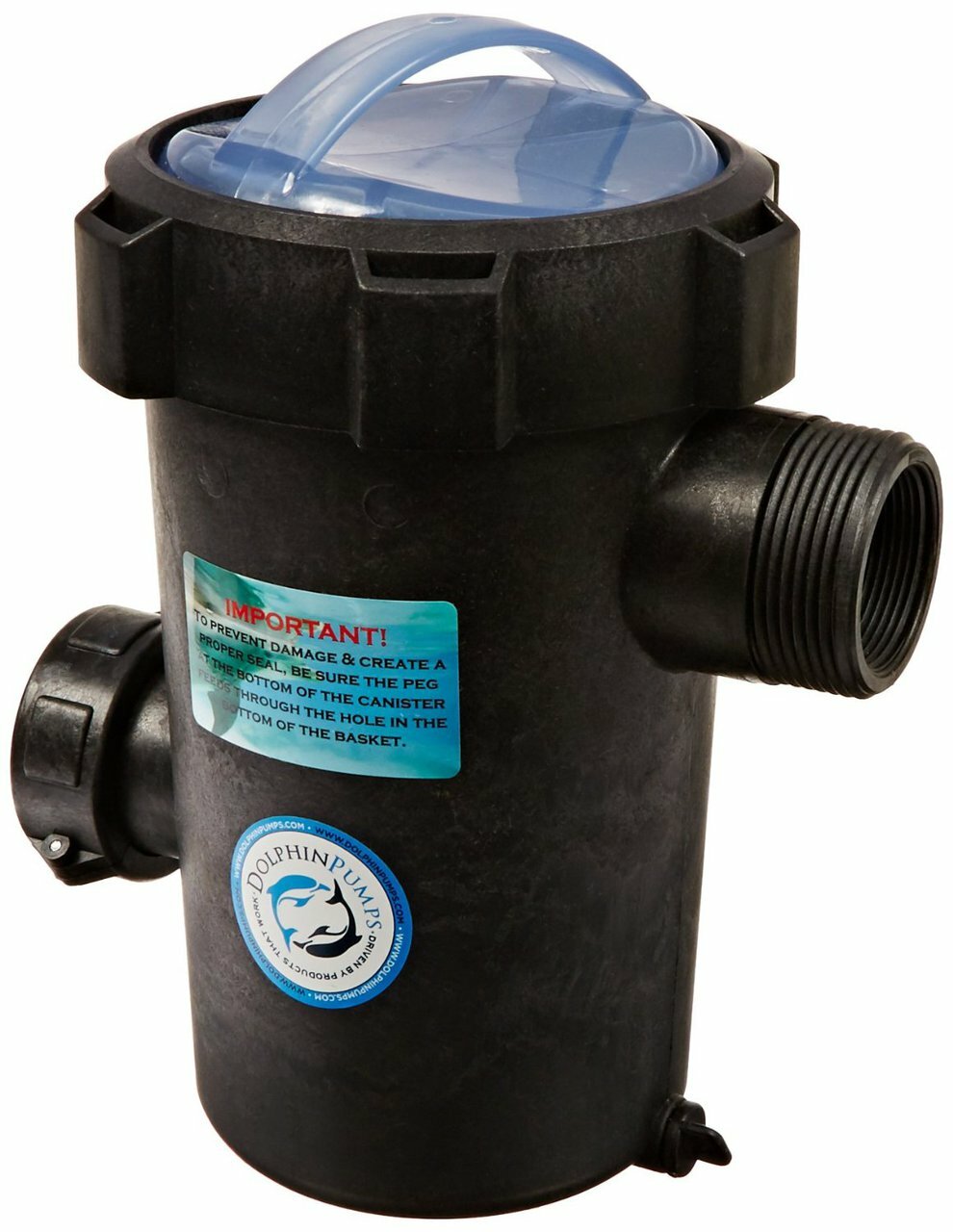 Dolphin Pumps EZ Priming Pot - 1.5 inch
