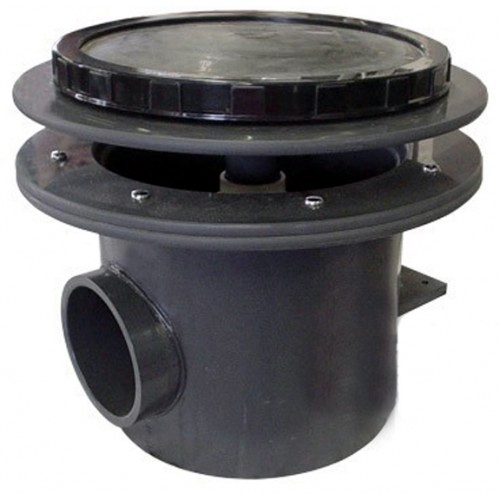 AquaDyne Rhino II Bottom Drain - 4 inch with Air Bladder Diffuser - 4 inch
