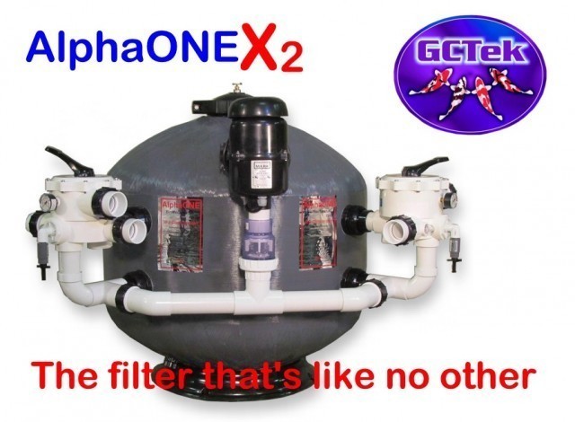 GCTek AquaBead X2 Low Head 10.0 Pond Filter