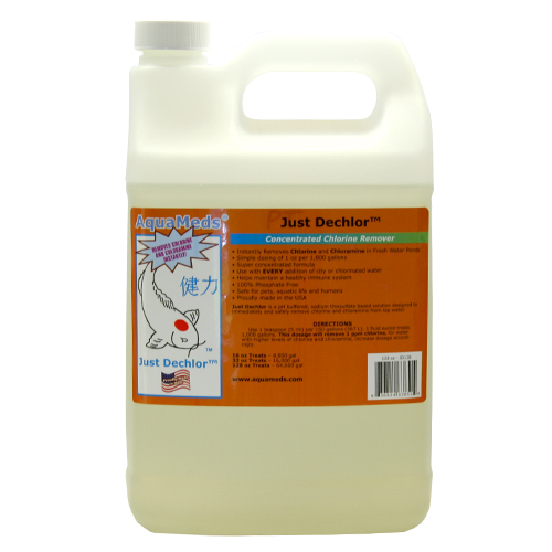 Aqua Meds Just Dechlor - 1 Gallon (128 oz.)
