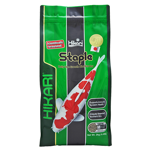 Hikari Staple Koi Fish Food - 4.4 lbs.(Medium Pellets)