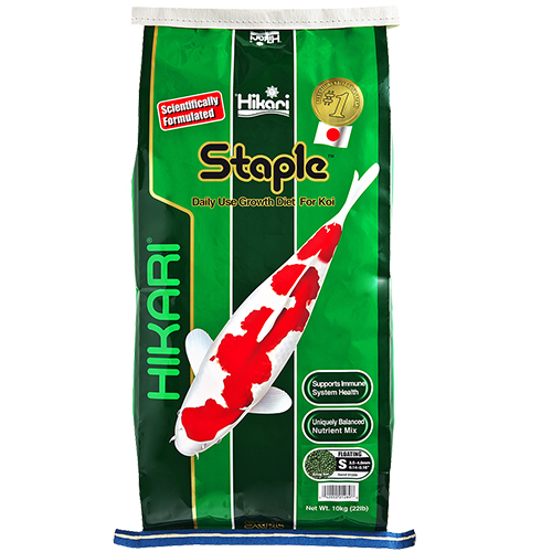 Hikari Staple Koi Fish Food - 22 lbs.(Small Pellets)