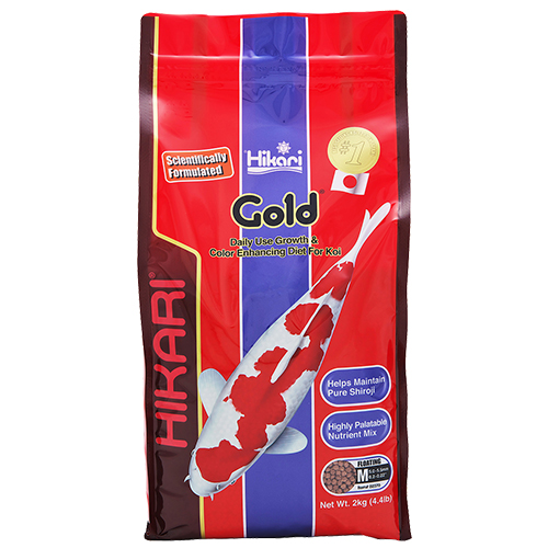 Hikari Gold Koi Fish Food - 4.4 lbs. (Medium Pellets)