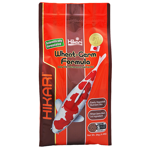 Hikari Wheat Germ Koi Fish Food - 4.4 lbs. (Small Pellets)