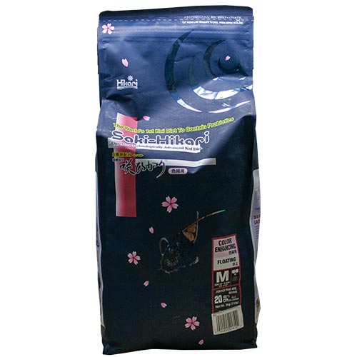 Saki-Hikari Color Enhancing Koi Fish Food - 11 lbs. (Medium Pellets)