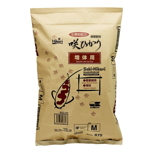 Saki-Hikari Growth Koi Fish Food (Sinking) - 44 lbs. (Medium Pellets)