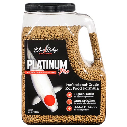 Blue Ridge Platinum Pro Koi Fish Food - 4.5 lbs.