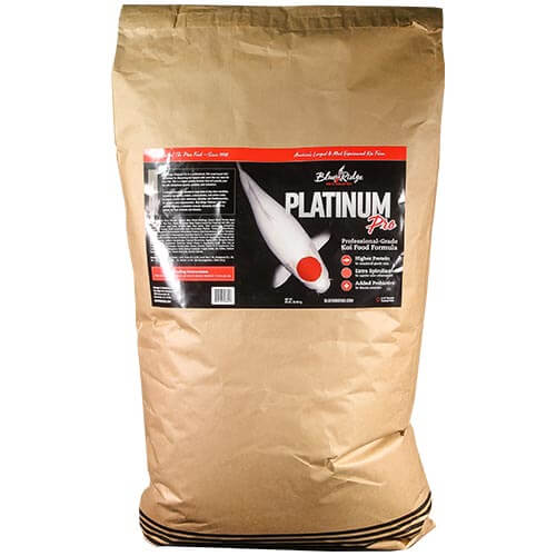 Blue Ridge Platinum Pro Koi Fish Food - 50 lbs.