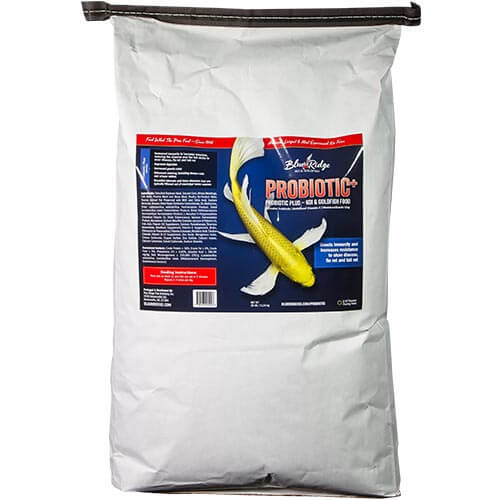 Blue Ridge Probiotic Plus Koi Fish Food  - 25 lbs. (Large Pellet)