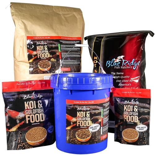 Blue Ridge Cool Water Koi Fish Food 