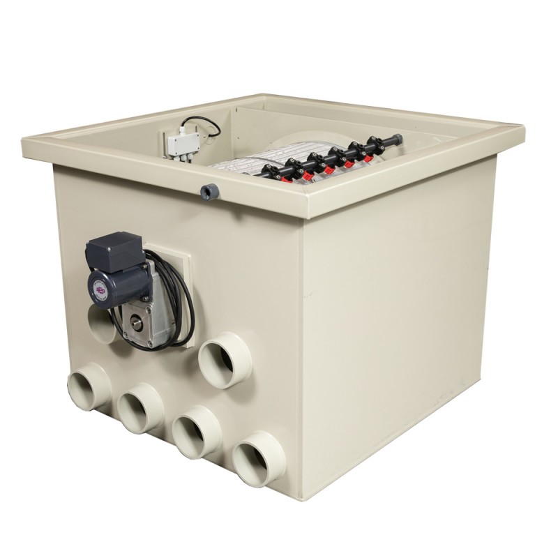 Seaside Aquatics PP-40 Rotary Drum Filter w/4 Inlets