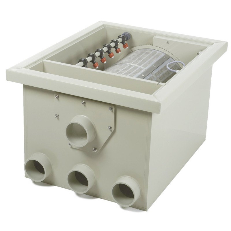 Seaside Aquatics PP-35 Rotary Drum Filter w/4 Inlets
